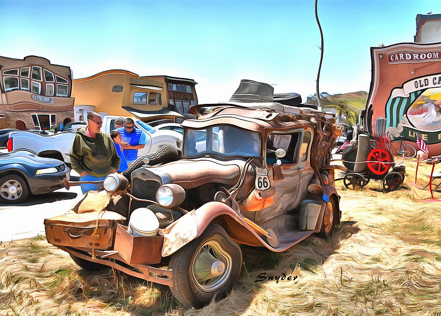 Funky Truck from the Grapes of Wrath Era Photograph by Floyd Snyder