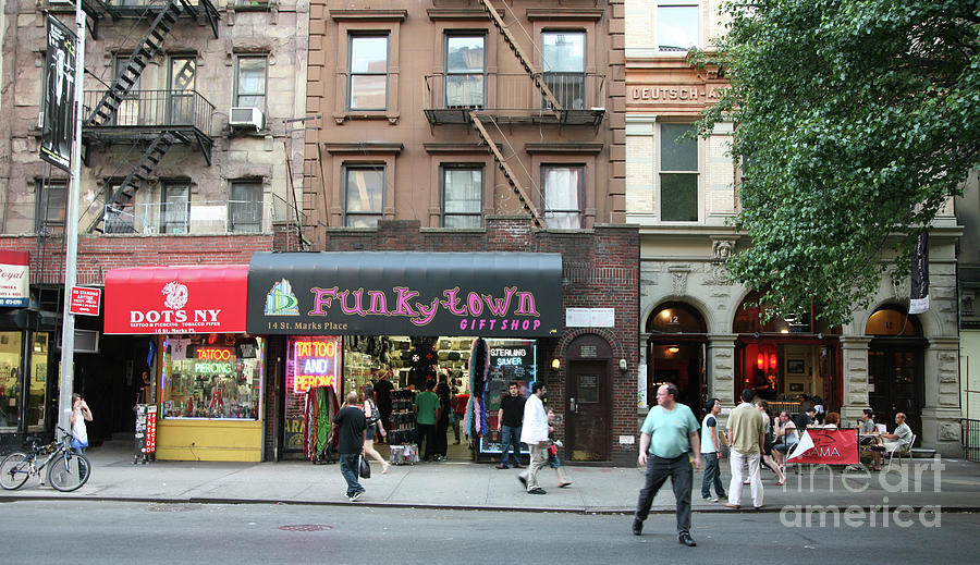Ny Photograph - Funkytown NYC Streets  by Chuck Kuhn