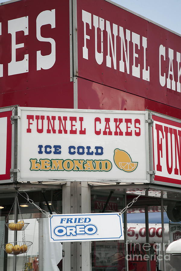 Funnel Cakes and Fried Oreos Photograph by William Kuta