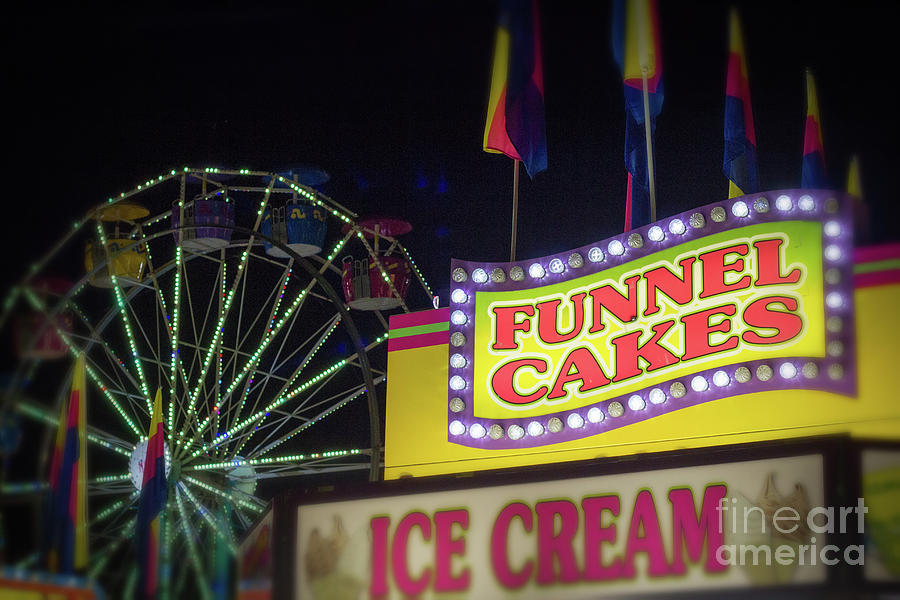 Funnel Cakes Photograph by Becqi Sherman