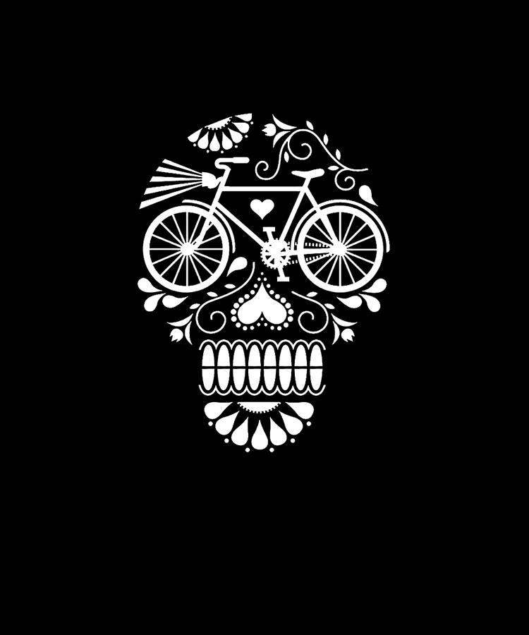 cycling skull