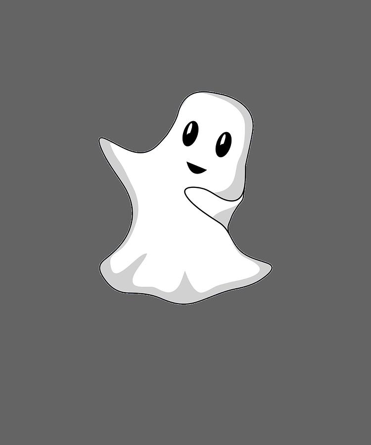 Funny Dabbing Ghost Halloween Dab Digital Art by Tanya Soh