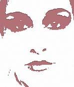 Abstract Painting - Funny Face by Heather Kent Abstract Painting - Funny Face by Heather Kent