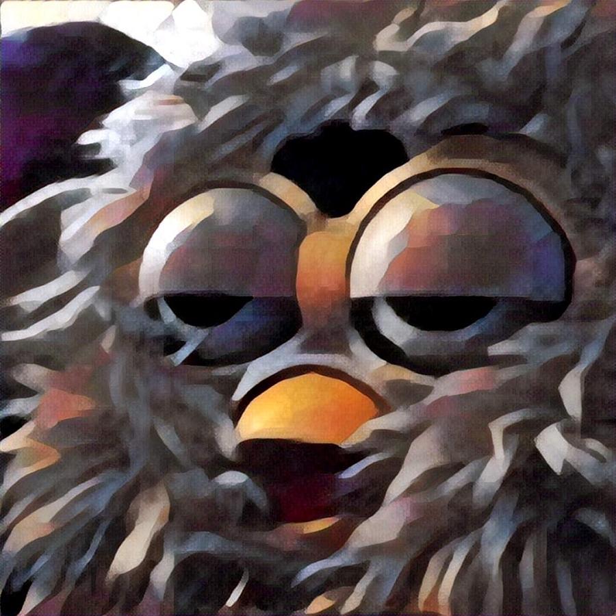 Furby Digital Art by M Sullivan Image and Design - Pixels