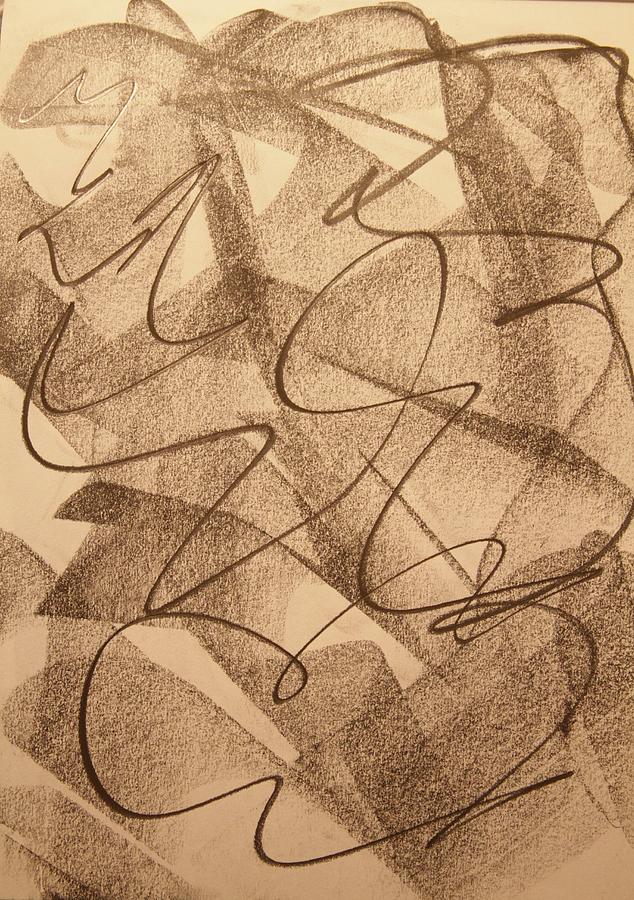 Abstract Drawing - Further by David Barnicoat