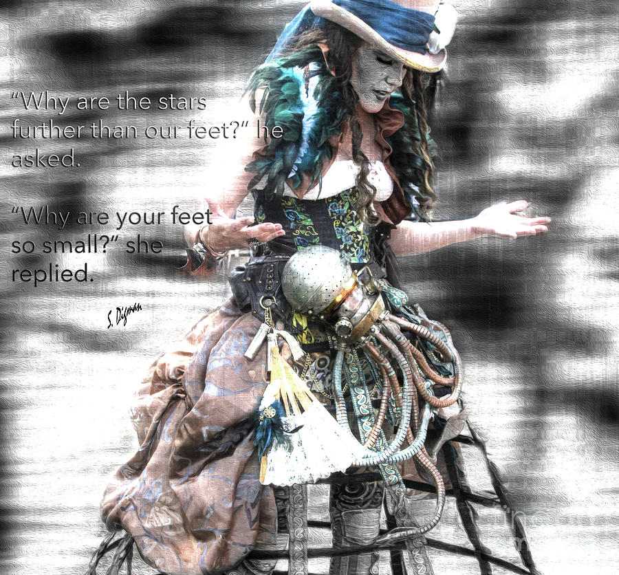 Fantasy Photograph - Further Than Our Feet by Steven Digman Fantasy Photograph - Further Than Our Feet by Steven Digman