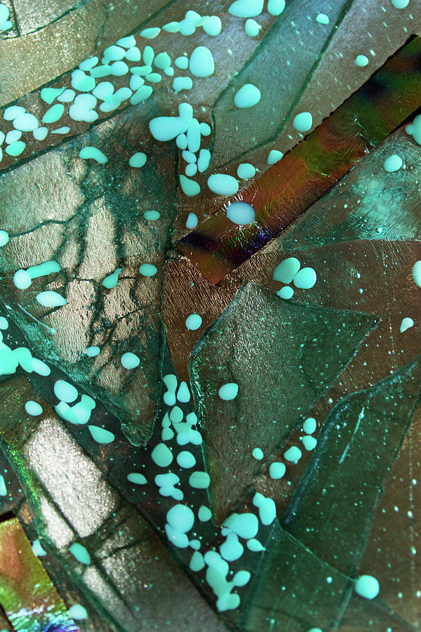 Fused Turquoise Photograph by Jurgen Lorenzen