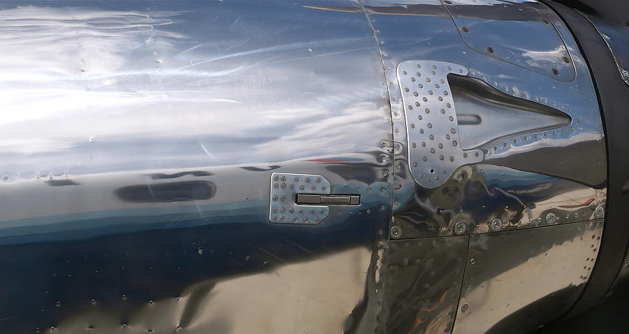 Fuselage Reflection Photograph by Michele Myers