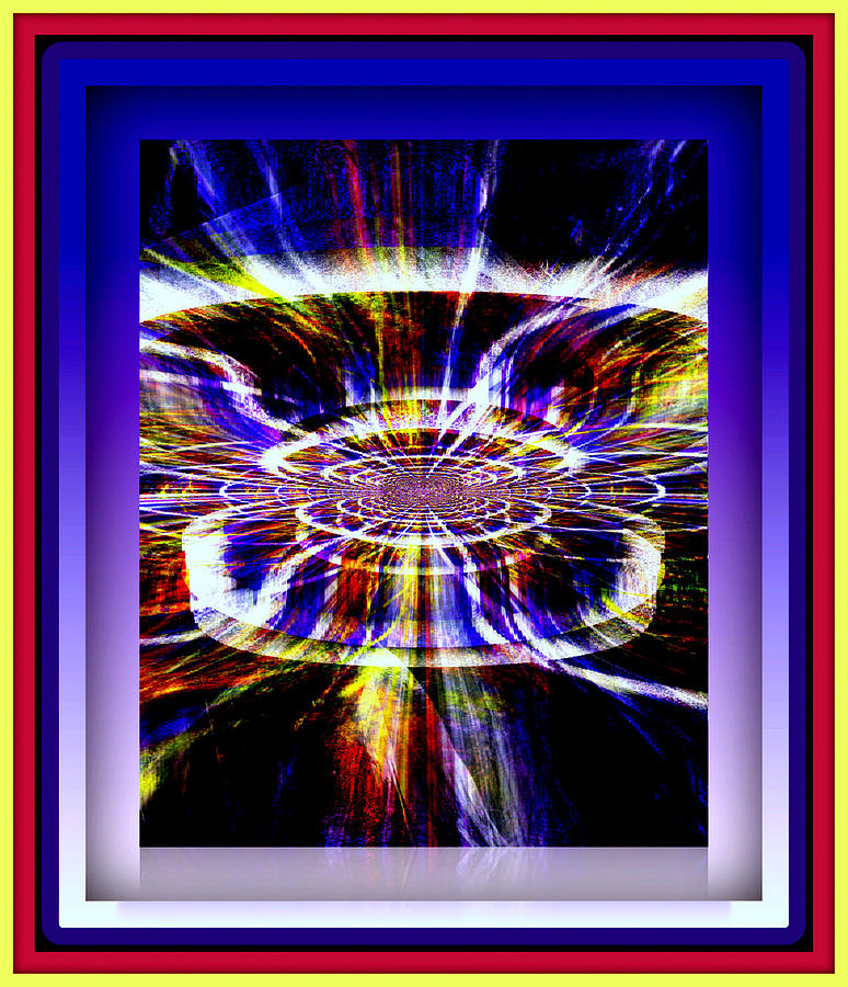 Primary Colors Digital Art - Fusion by Leslie Revels