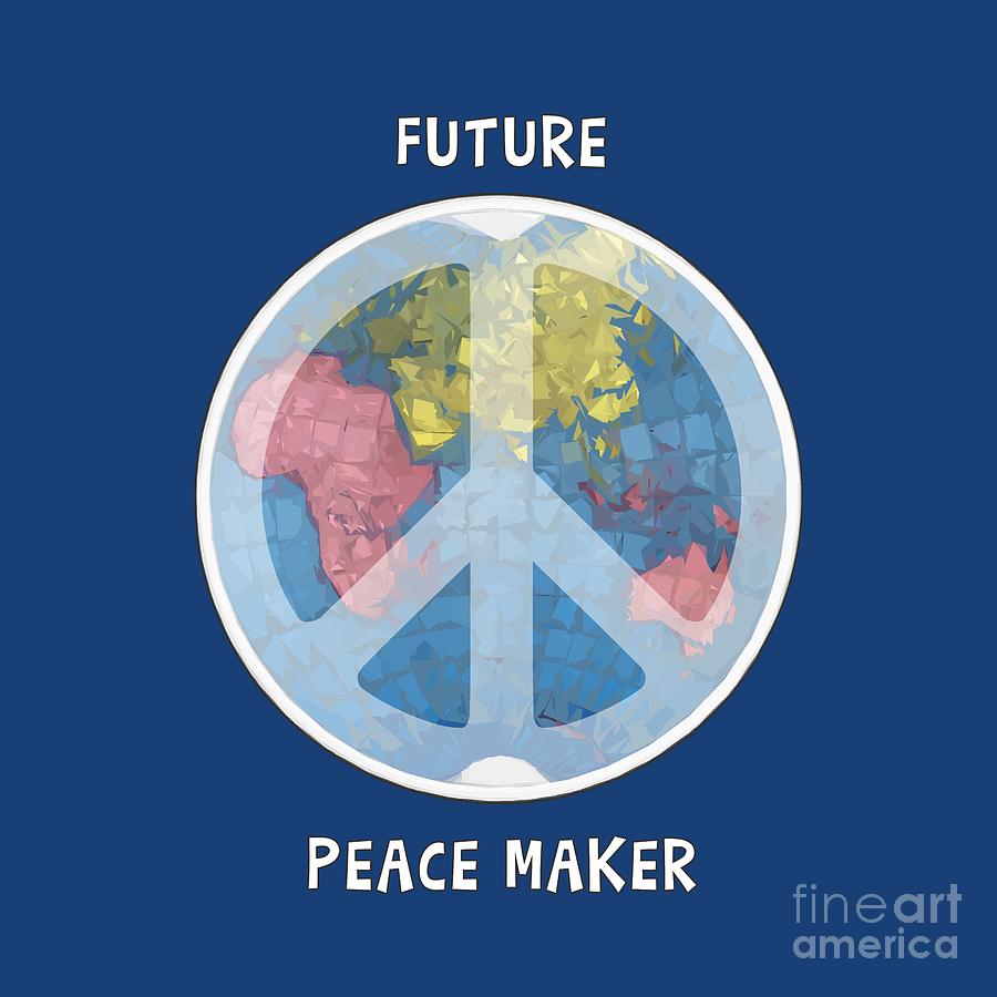 Future Digital Art - Future Peace Maker by L Machiavelli