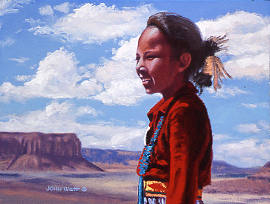 Futures Bright Painting by John Watt Futures Bright Painting by John Watt