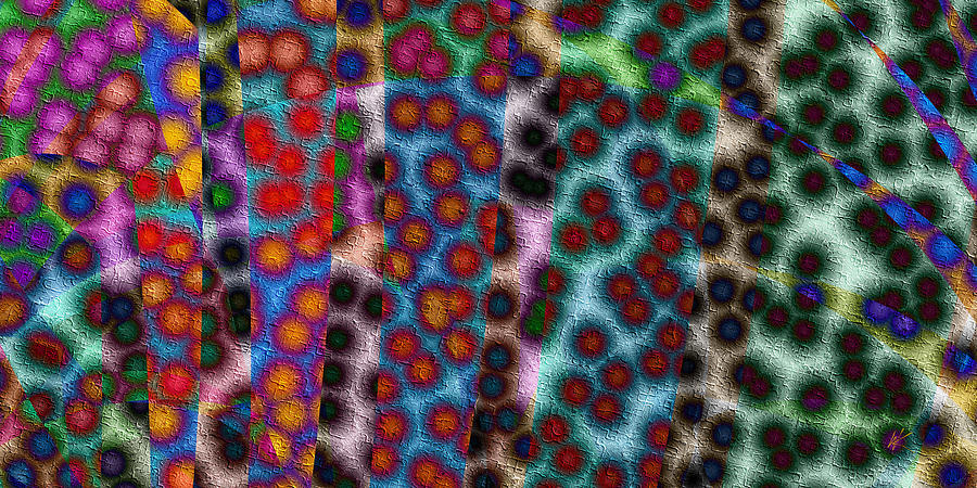 Fuzzy Microorganisims Digital Art
