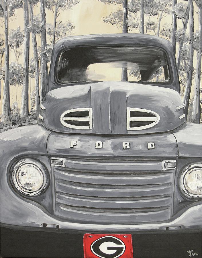 GA Truck Painting by James Norris - Fine Art America