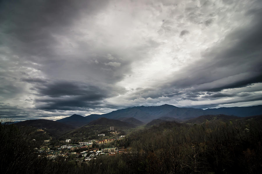 Gaatlinburg Tennessee Valley In The Mountains Photograph by Alex Grichenko