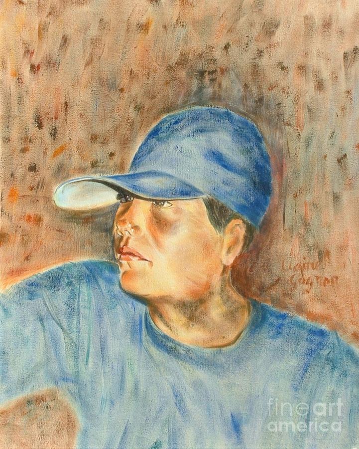 Gabe Painting by Claire Gagnon