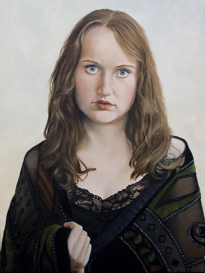Gabrielle Painting by Richard Ferguson