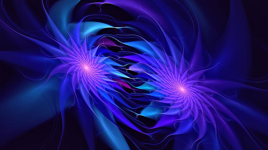 Galactic Anemone Screensaver Digital Art by Doug Morgan