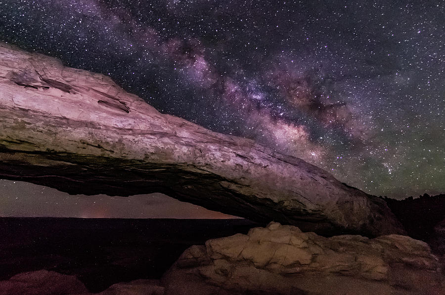 Galactic Core at Mesa Arch Photograph by Joe Kopp