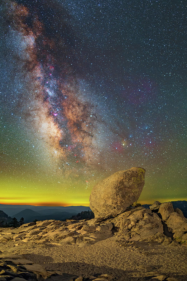 Galactic Erratic Photograph by Ralf Rohner
