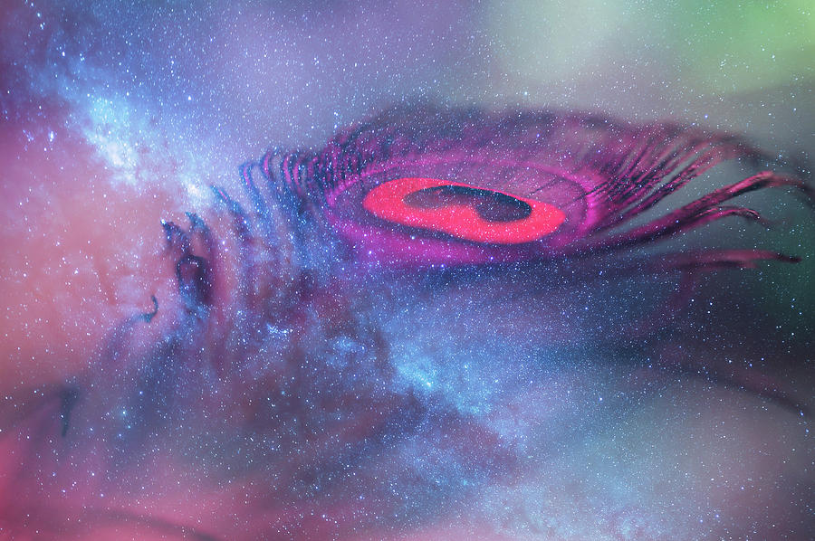 Galactic Eye Photograph by Jenny Rainbow