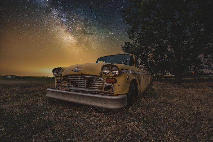 Galactic Taxi Photograph by Aaron J Groen