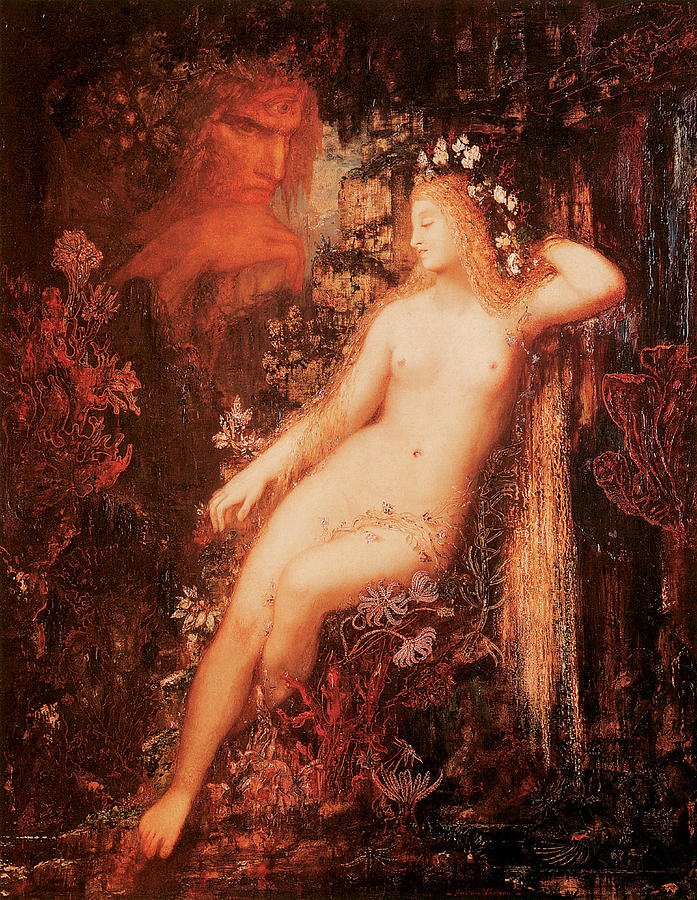 Gustave Moreau Painting - Galatea by Gustave Moreau