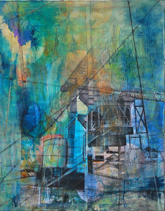 Abstract Mixed Media - Galax Va by Donna Stubbs Abstract Mixed Media - Galax Va by Donna Stubbs
