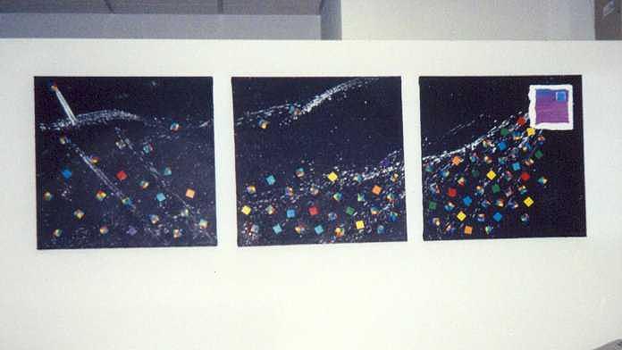 Galaxy One  Painting by Carol Sabo
