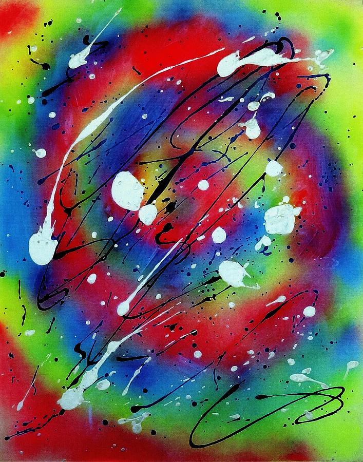 Spiral Painting - Galaxy by Patrick Morgan