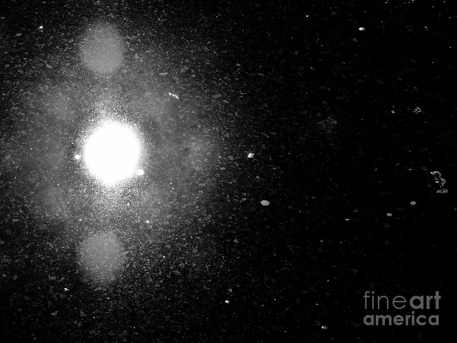 Galaxy Starburst 003 bw Photograph by Jor Cop Images