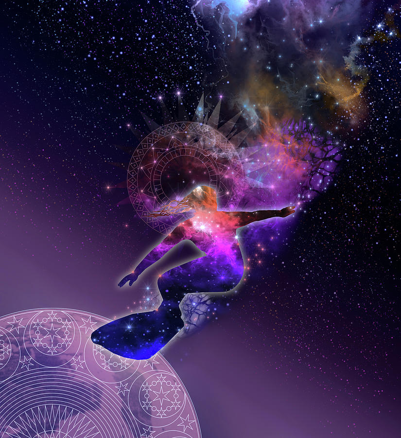 Galaxy Surfer 5 Digital Art