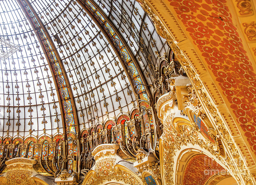Galeries Lafayette Inside 19 Photograph By Alex Art And Photo