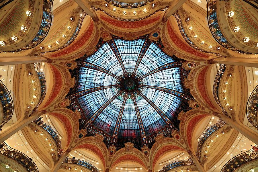 Galeries Lafayette interior Photograph by Songquan Deng