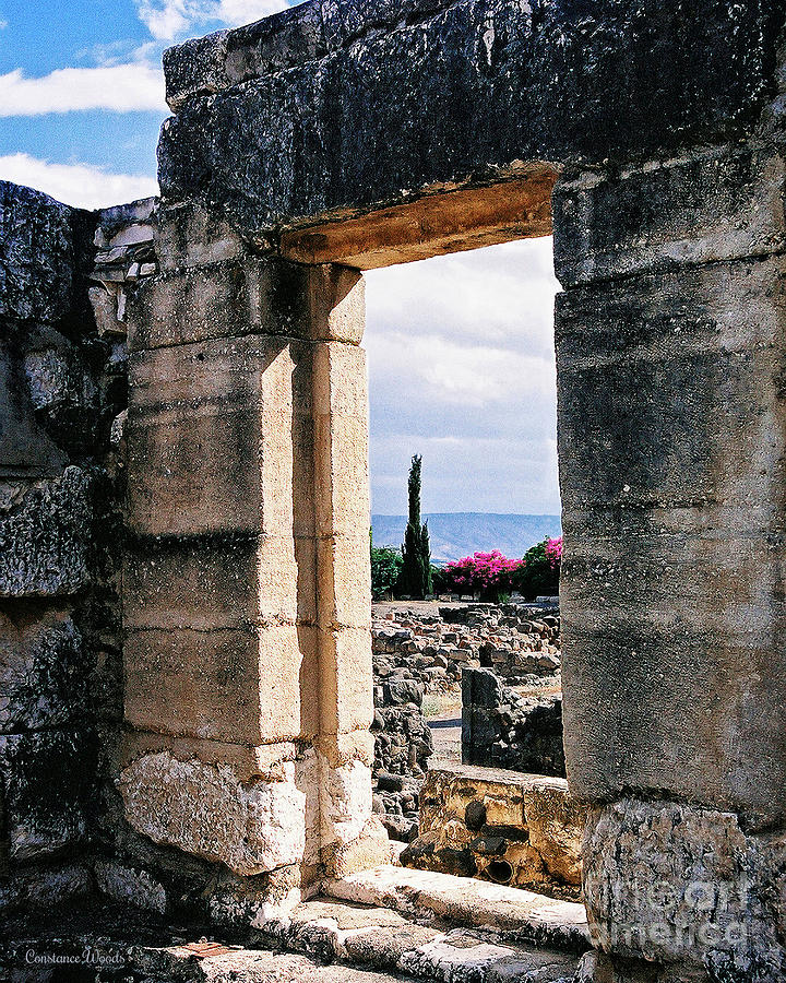 Galilee Doorway Photograph by Constance Woods