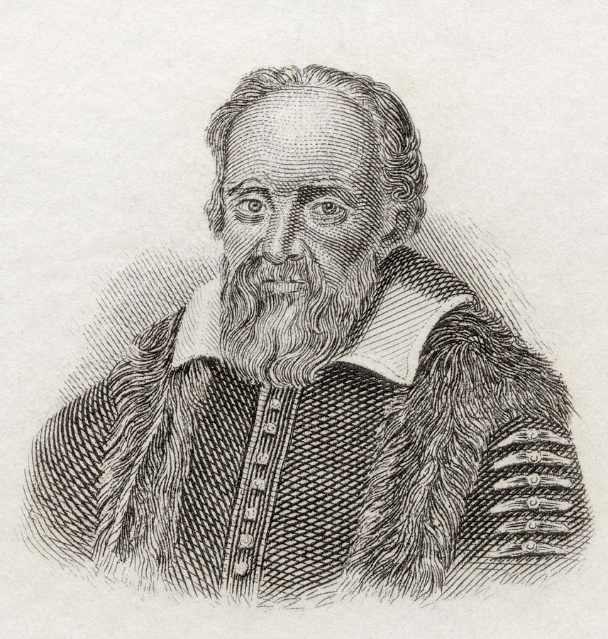 Galileo Galilei, 1564 To 1642. Italian Drawing by Vintage Design Pics