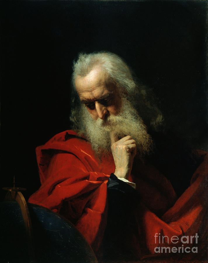 Galileo Galilei Painting by Ivan Petrovich Keler Viliandi | Fine Art ...