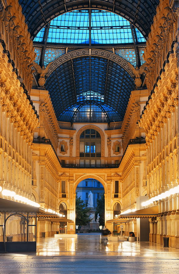 Galleria Vittorio Emanuele II interior Photograph by Songquan Deng