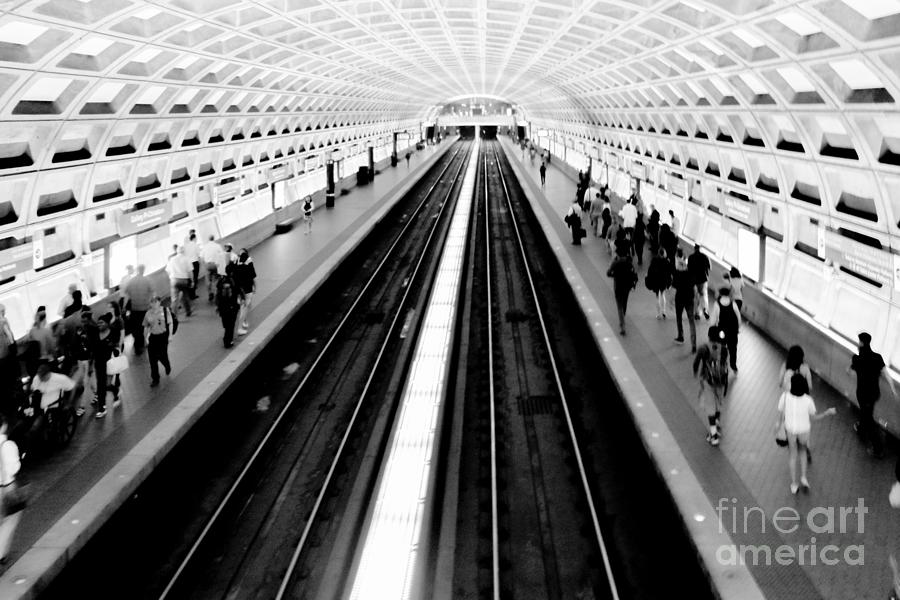 Gallery Place Metro Photograph by Thomas Marchessault
