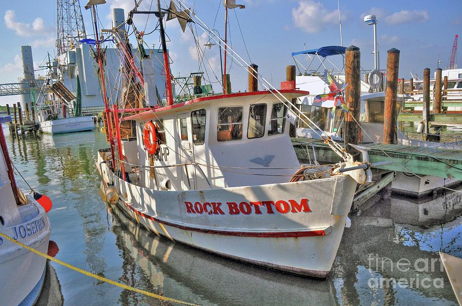 Rock Bottom Boat Photograph by Savannah Gibbs