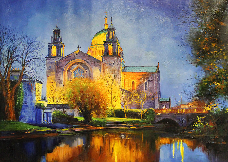 Galway Cathedral, Ireland Painting by Conor McGuire