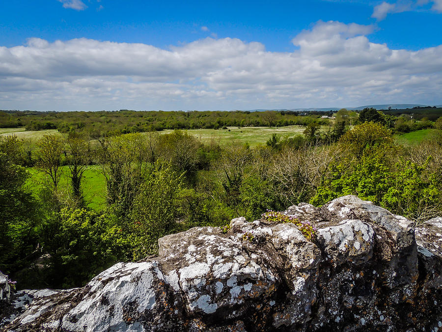 Galway Countryside from Yeats Tower Photograph by James Truett