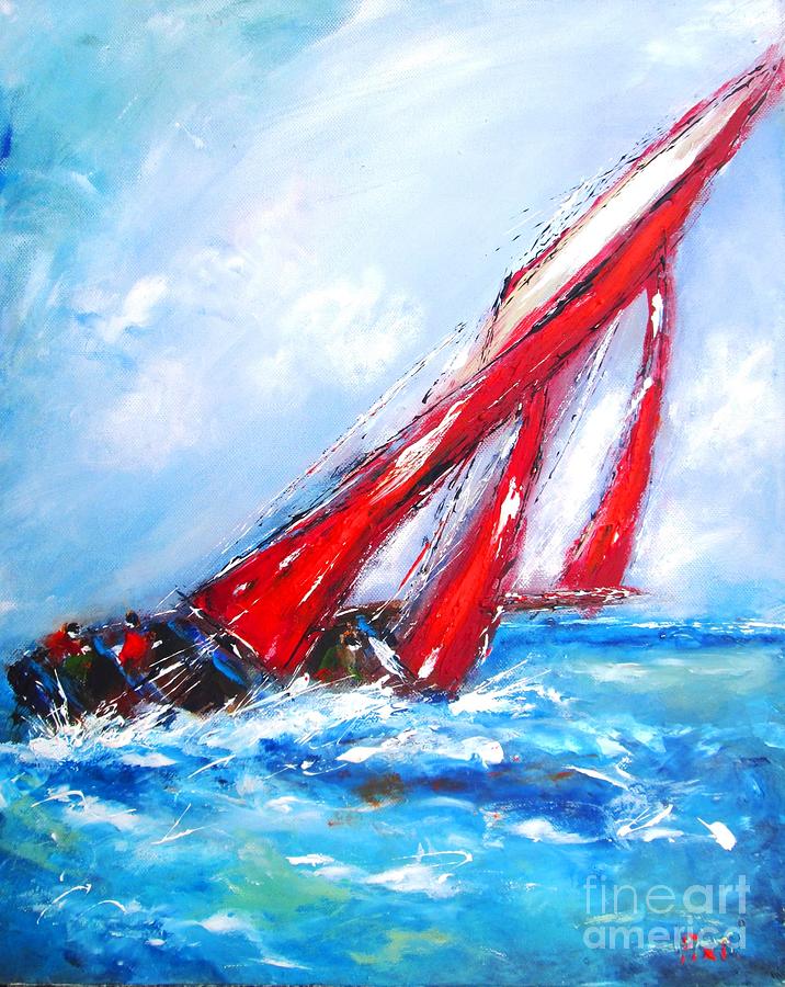 Paintings Of Galway Hookers Painting by Mary Cahalan Lee - aka PIXI