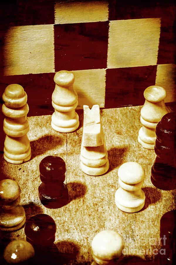 Game of chess and tactics Photograph by Jorgo Photography