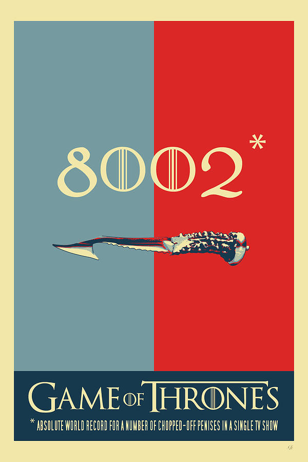 Game of Thrones - 8002  Digital Art by Serge Averbukh