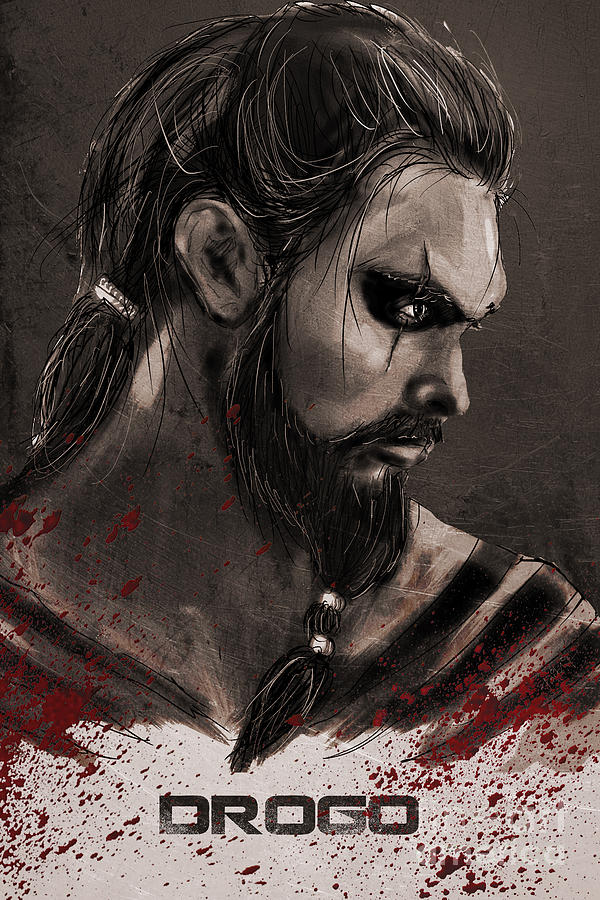 Superhero Digital Art - Game Of Thrones - Drogo by Parikshit Deshmukh