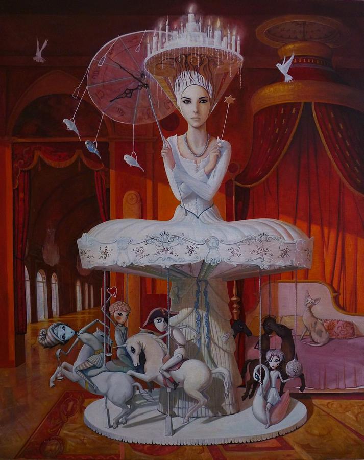 Horse Painting - Games People Play by Adrian Borda