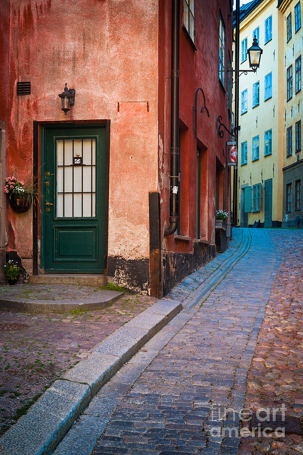 Gamla Stan Alleys Photograph by Inge Johnsson