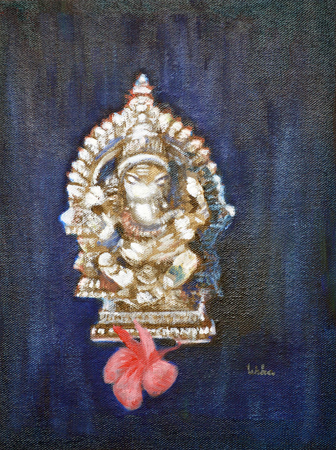 Still Life Painting - Ganappa Moorthy by Usha Shantharam