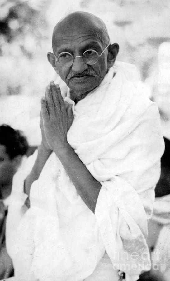 Mahatma Gandhi Photograph - Gandhi by Indian School
