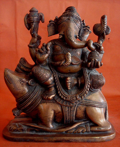 Indian Sculpture - Ganesh Ji by Yogesh agrawal
